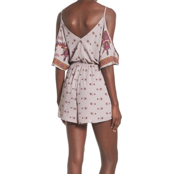 Astr the Label Purple Floral Romper - Picture 5 of 5